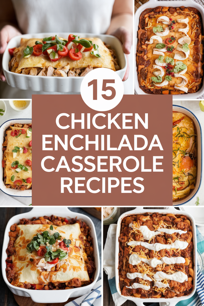 Chicken Enchilada Casserole Recipes