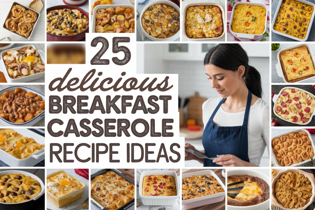 25 Delicious Breakfast Casserole Recipe Ideas