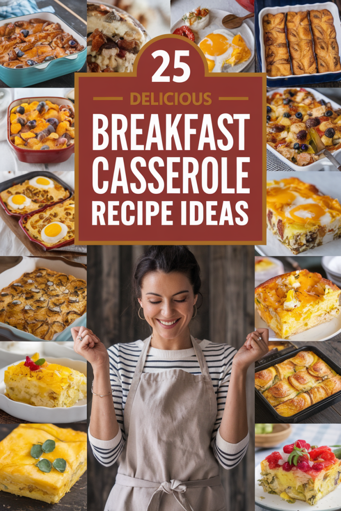 25 Delicious Breakfast Casserole Recipe Ideas