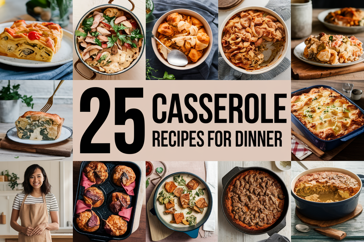 25 Delicious Casserole Recipes for Easy Dinners