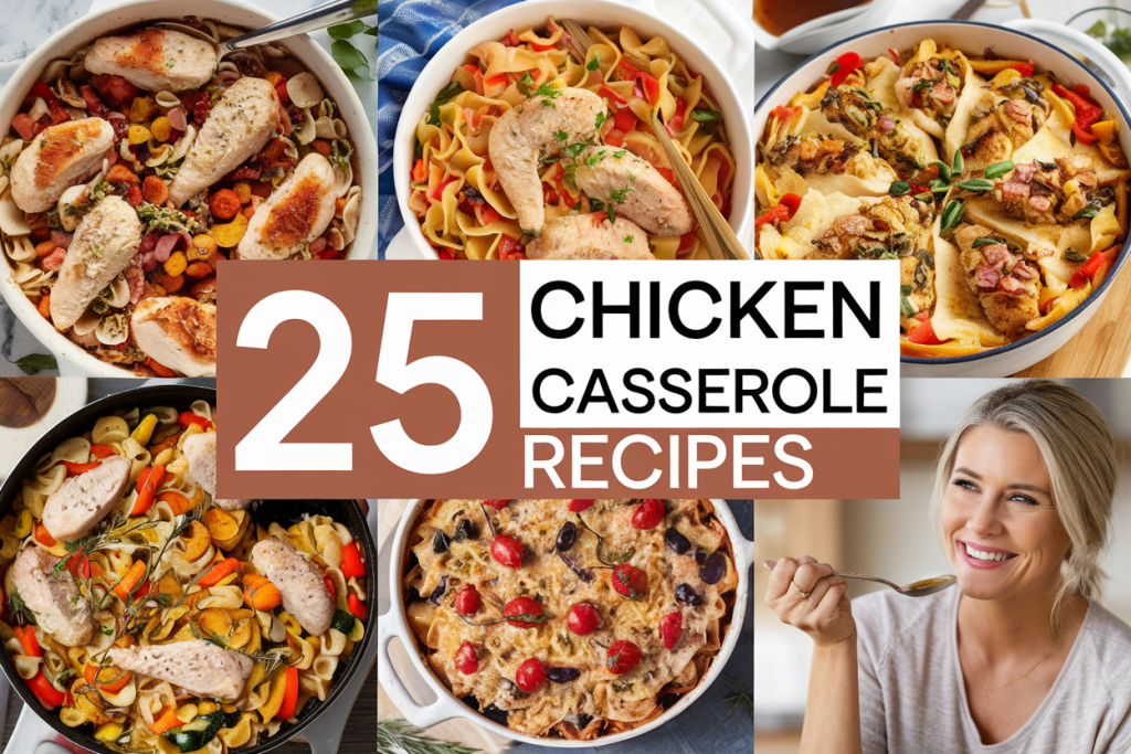 25 Delicious Chicken Casserole Recipes to Try Tonight