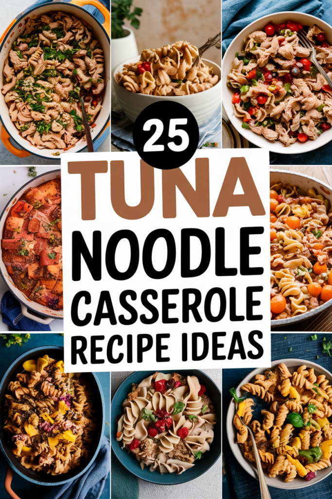 Tuna Noodle Casserole Recipe Ideas