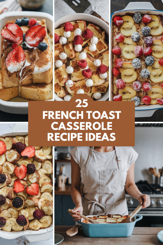 25 Delicious French Toast Casserole Recipe Ideas