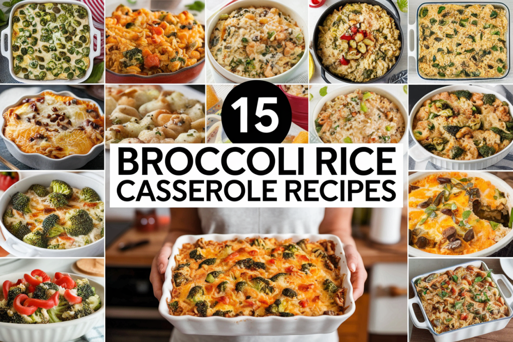 Broccoli Rice Casserole Recipes