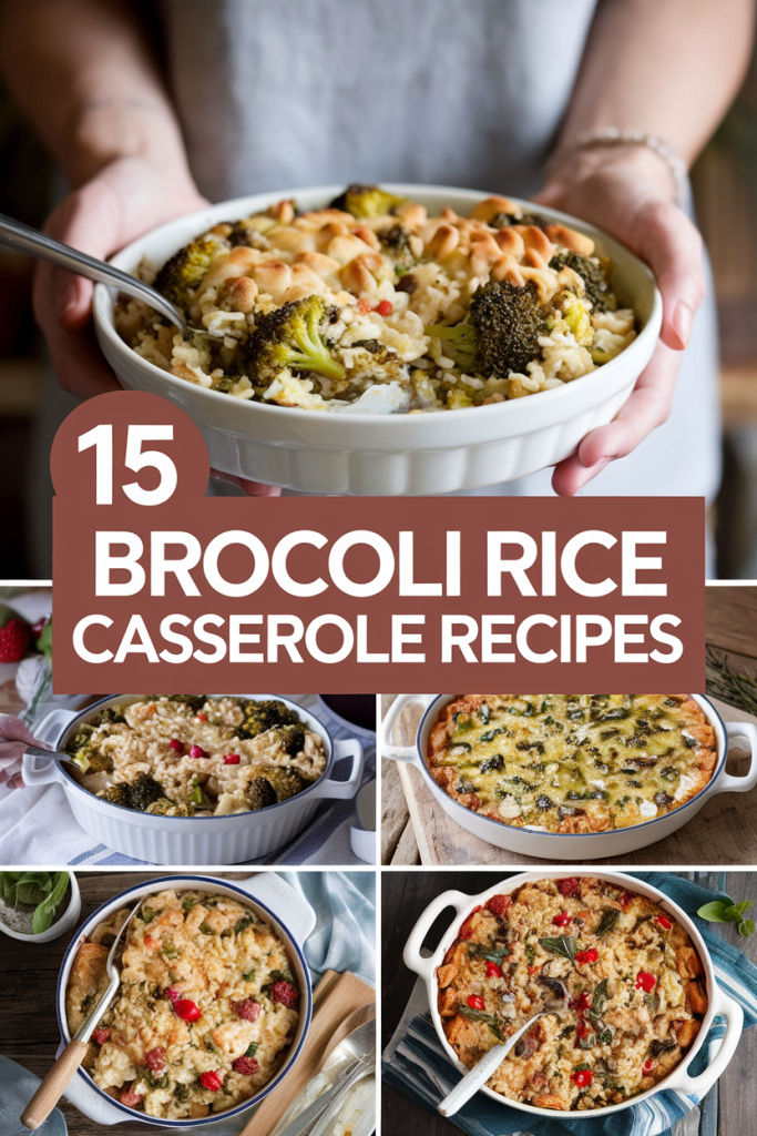 Broccoli Rice Casserole Recipes