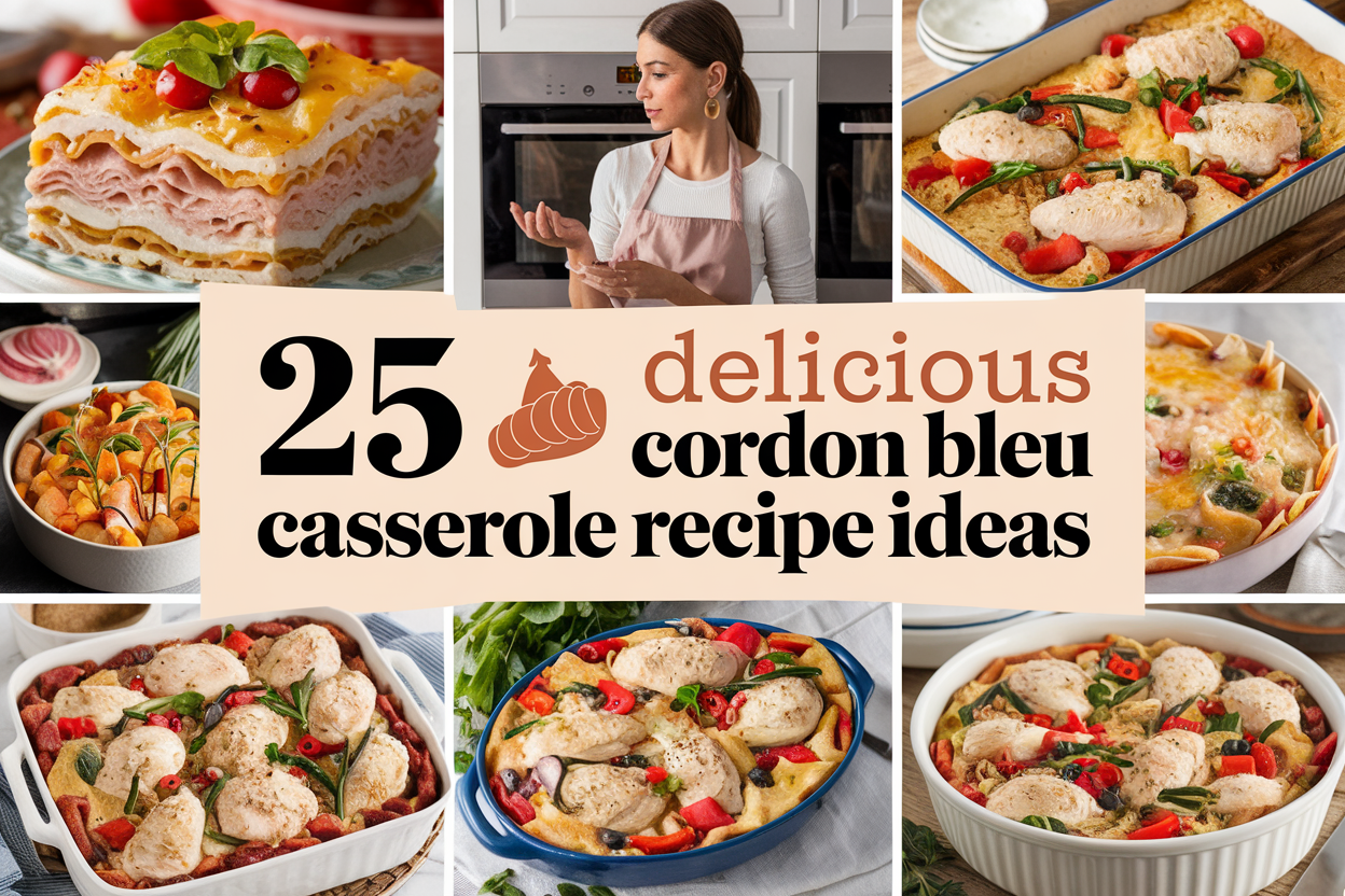 Chicken Cordon Bleu Casserole Recipe