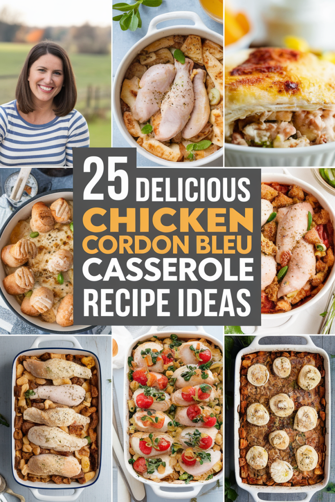 Chicken Cordon Bleu Casserole Recipe