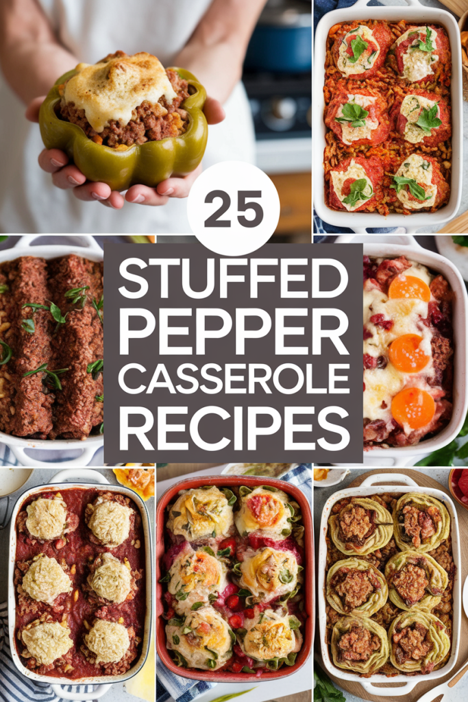 Stuffed Pepper Casserole Recipes