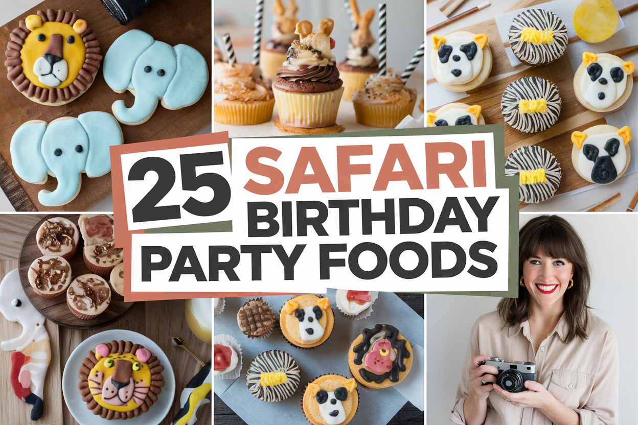 25 Wildly Fun Safari Birthday Party Food Ideas for Every Taste Adventure