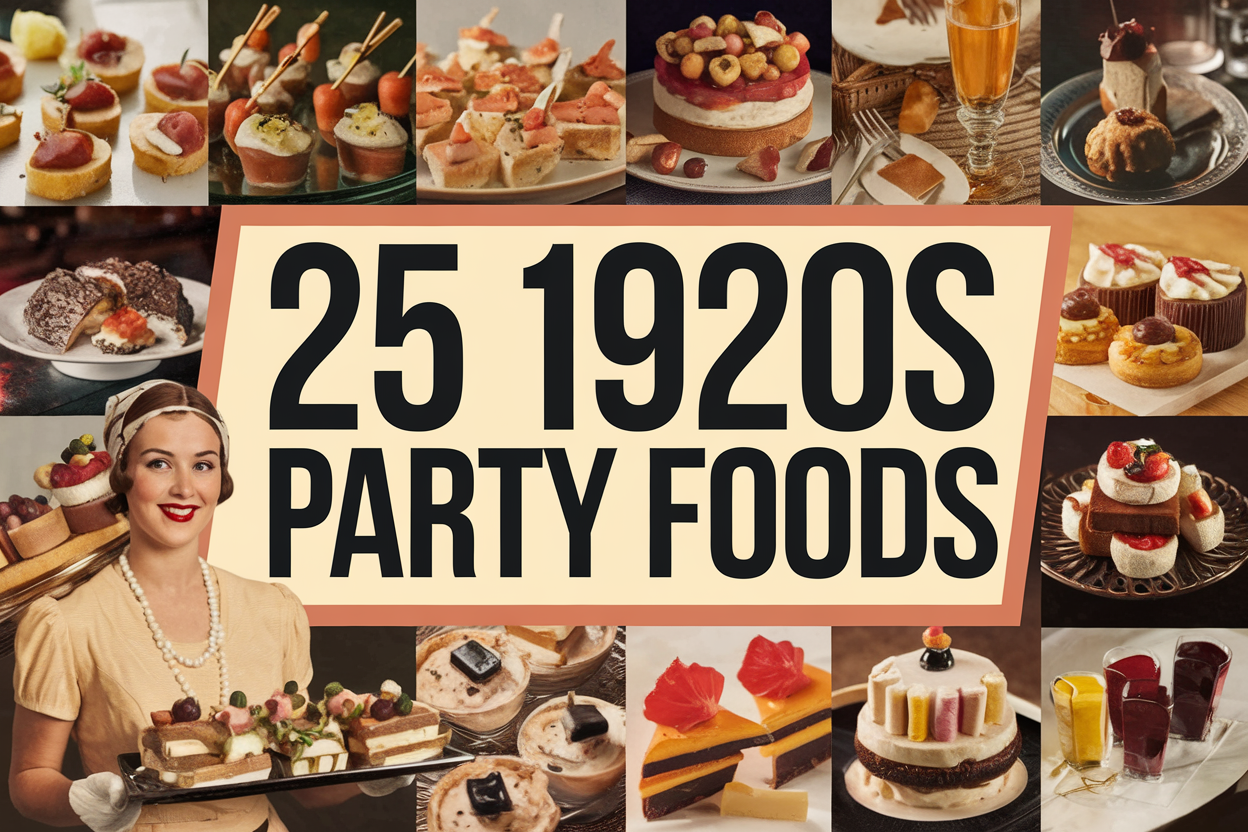 Easy 1920s Party Food Ideas