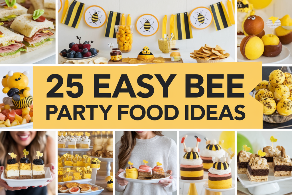 Easy Bee Party Food Ideas