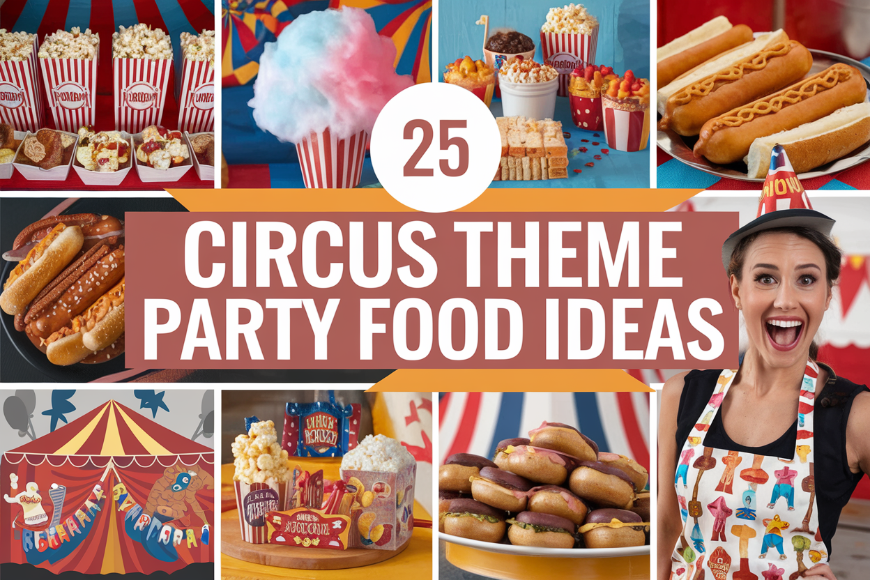 Easy Circus Theme Party Food Ideas