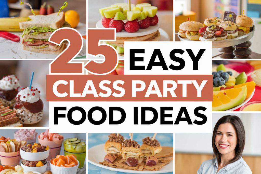 Easy Class Party Food Ideas