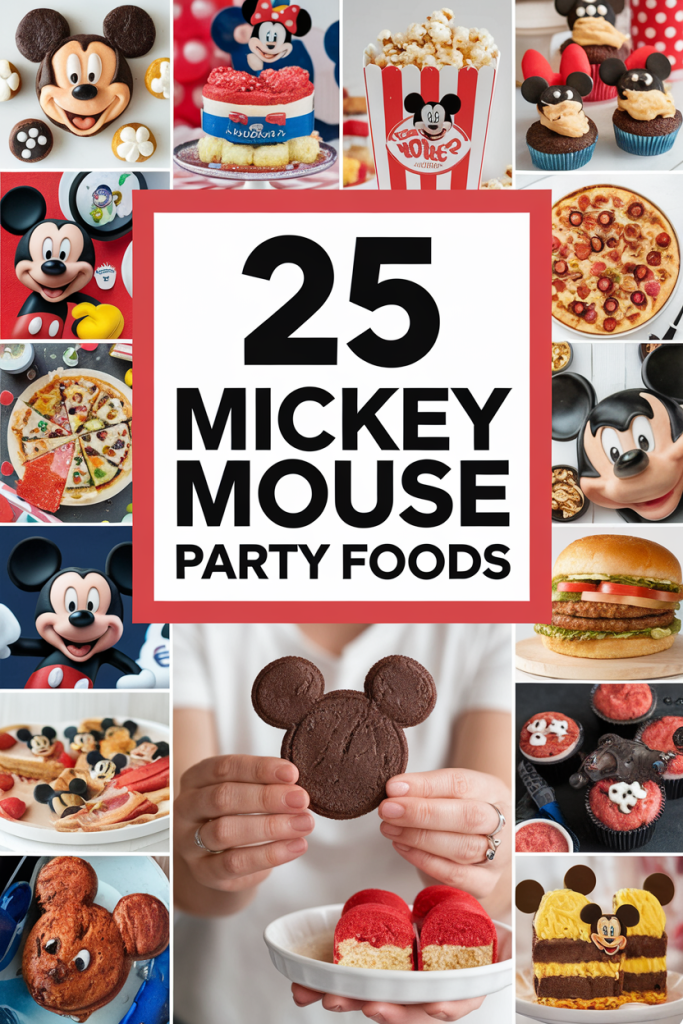 Easy Mickey Mouse Party Food Ideas