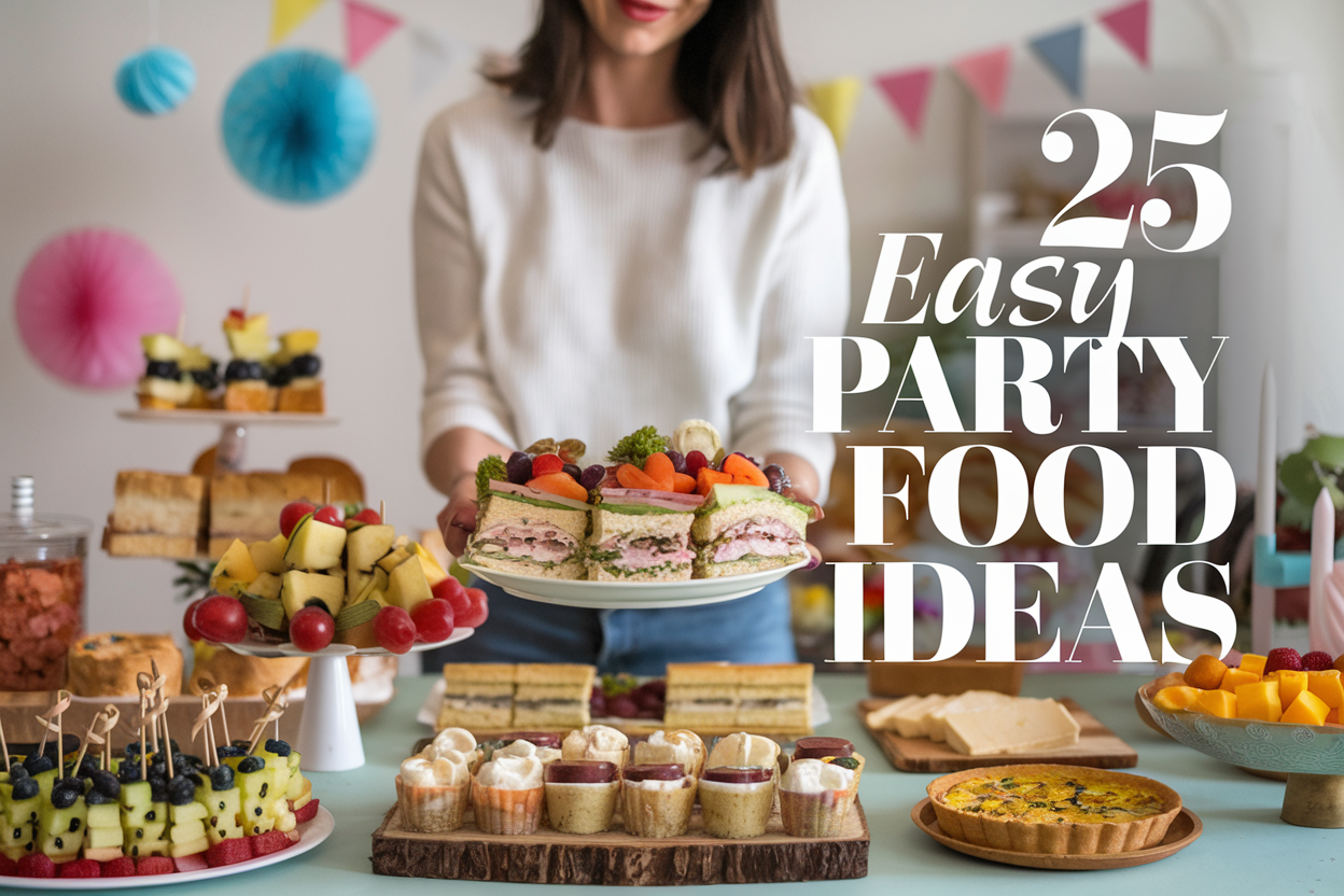 Easy Party Food Ideas For Every Taste