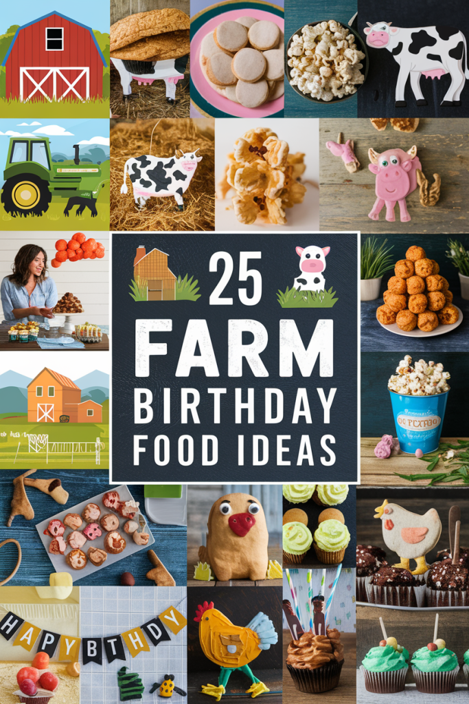  Farm Birthday Party Food Ideas