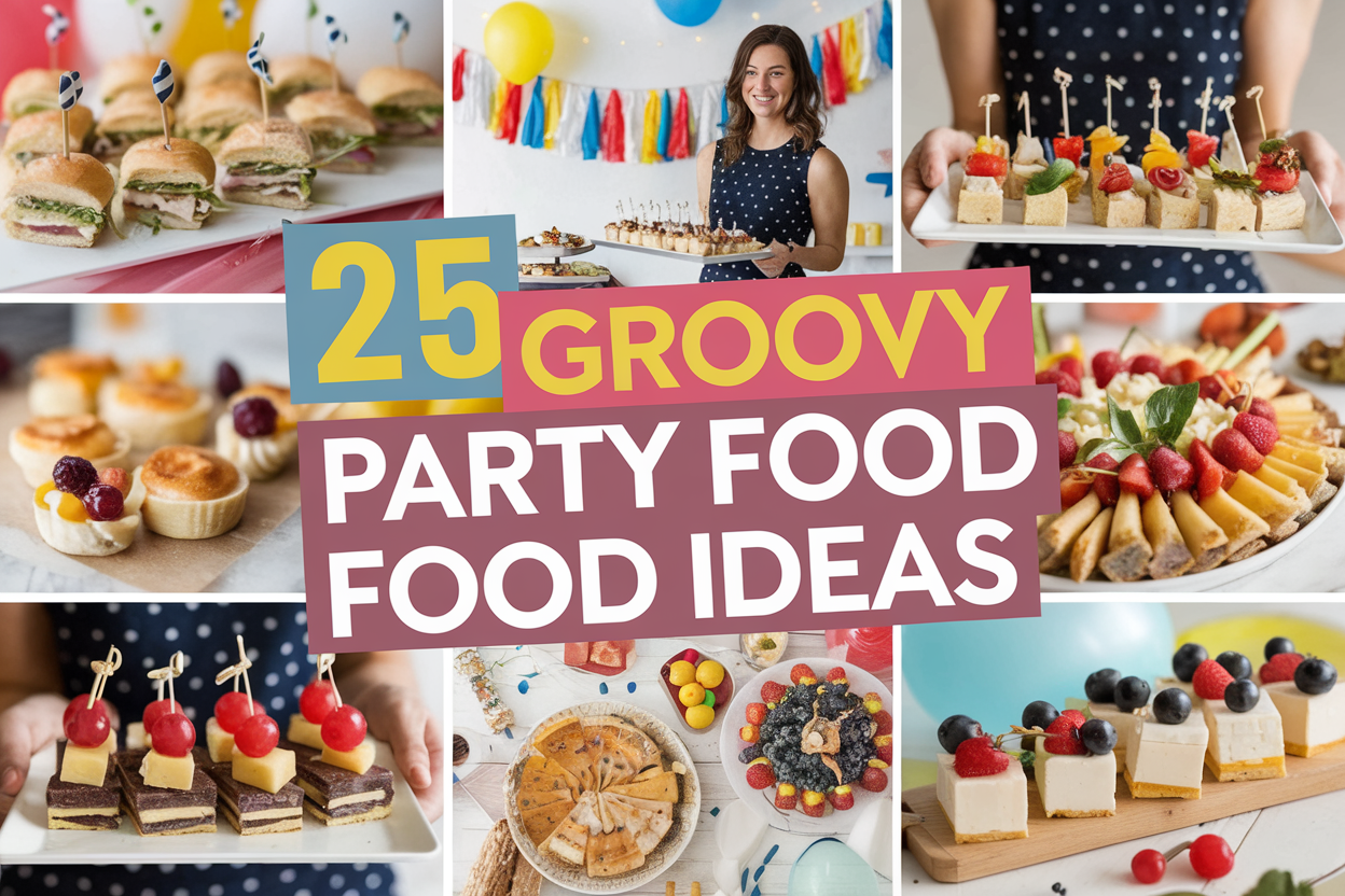 Groovy Individual Party Food Ideas