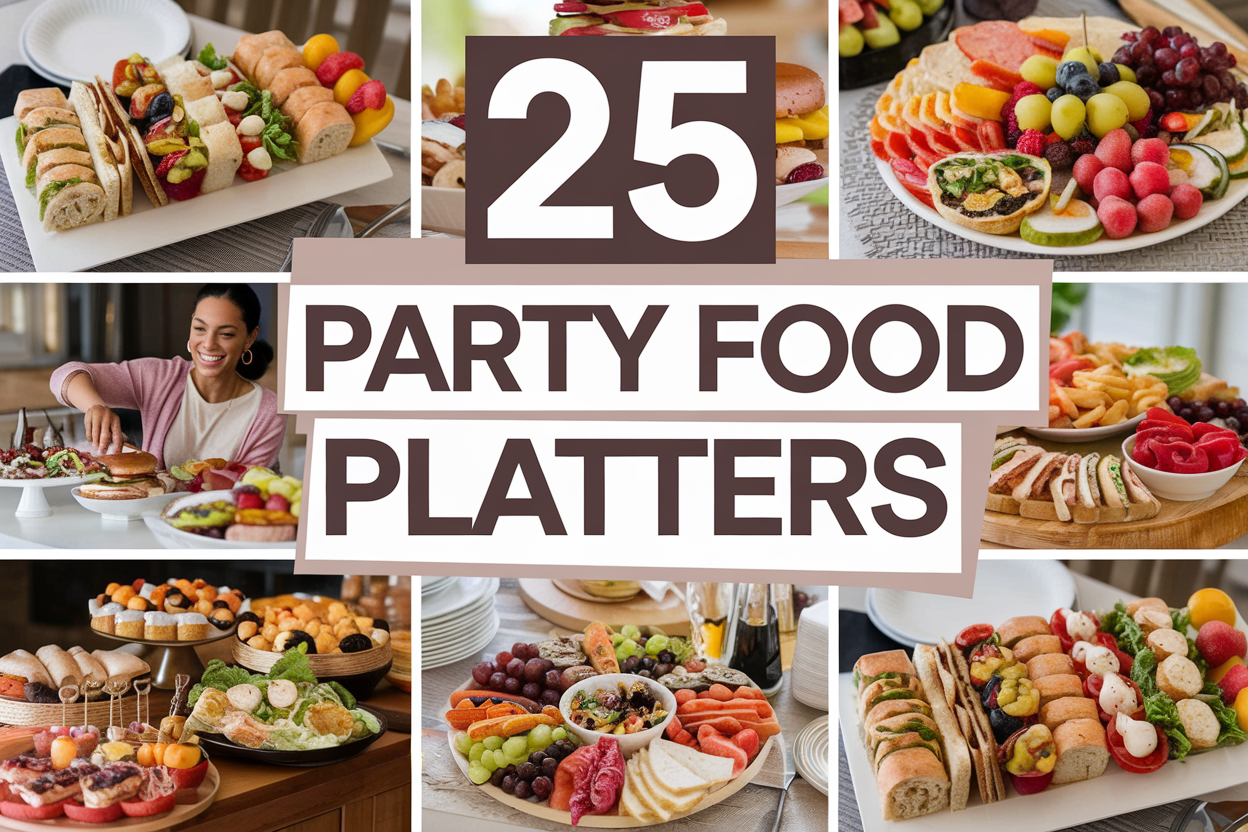 Party Food Platters for Every Taste