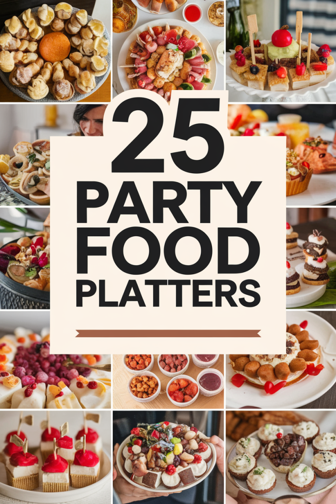 Party Food Platters for Every Taste