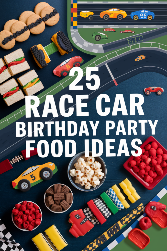 Race Car Birthday Party Food Ideas