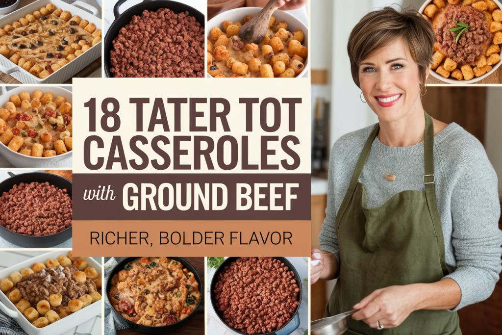 Reinvent Tater Tot Casserole with Ground Beef