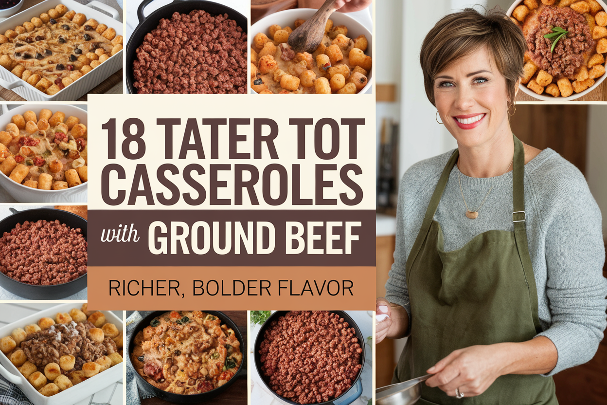 Reinvent Tater Tot Casserole with Ground Beef