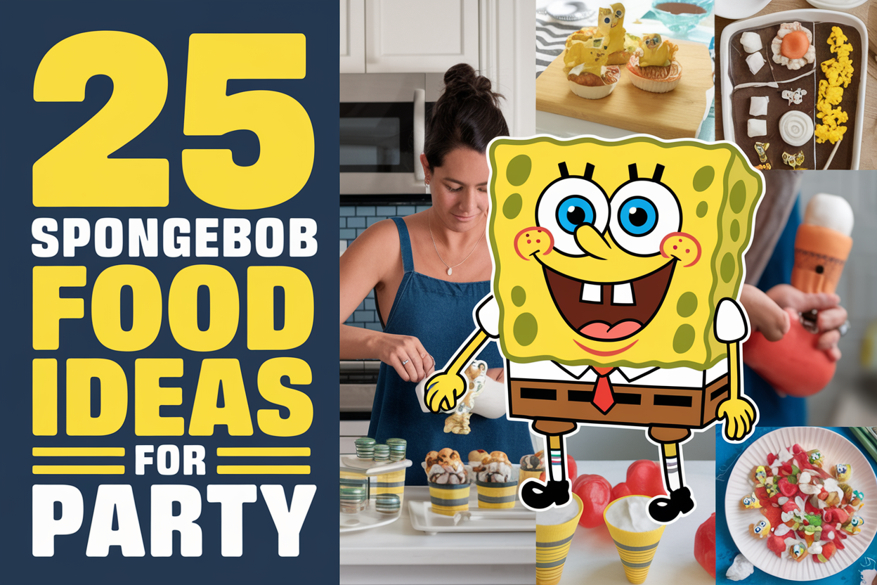 SpongeBob Food Ideas for a Party