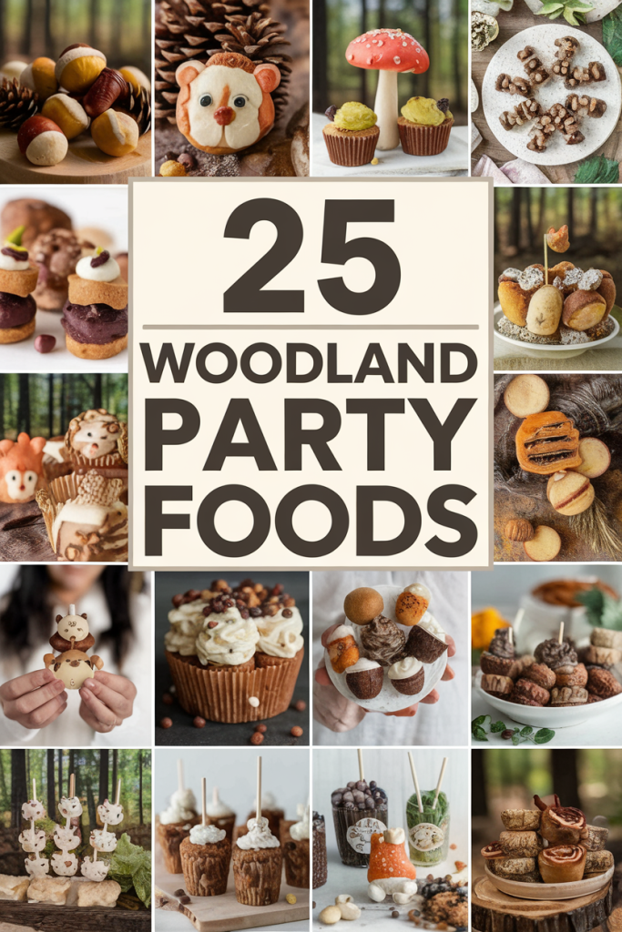 Woodland Party Food