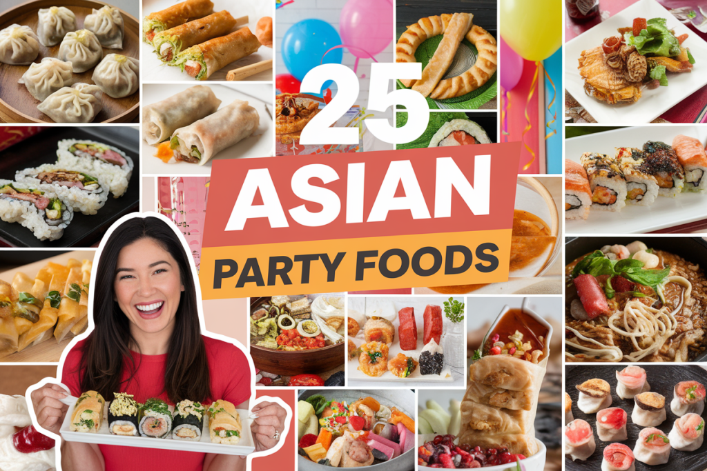 asian party food