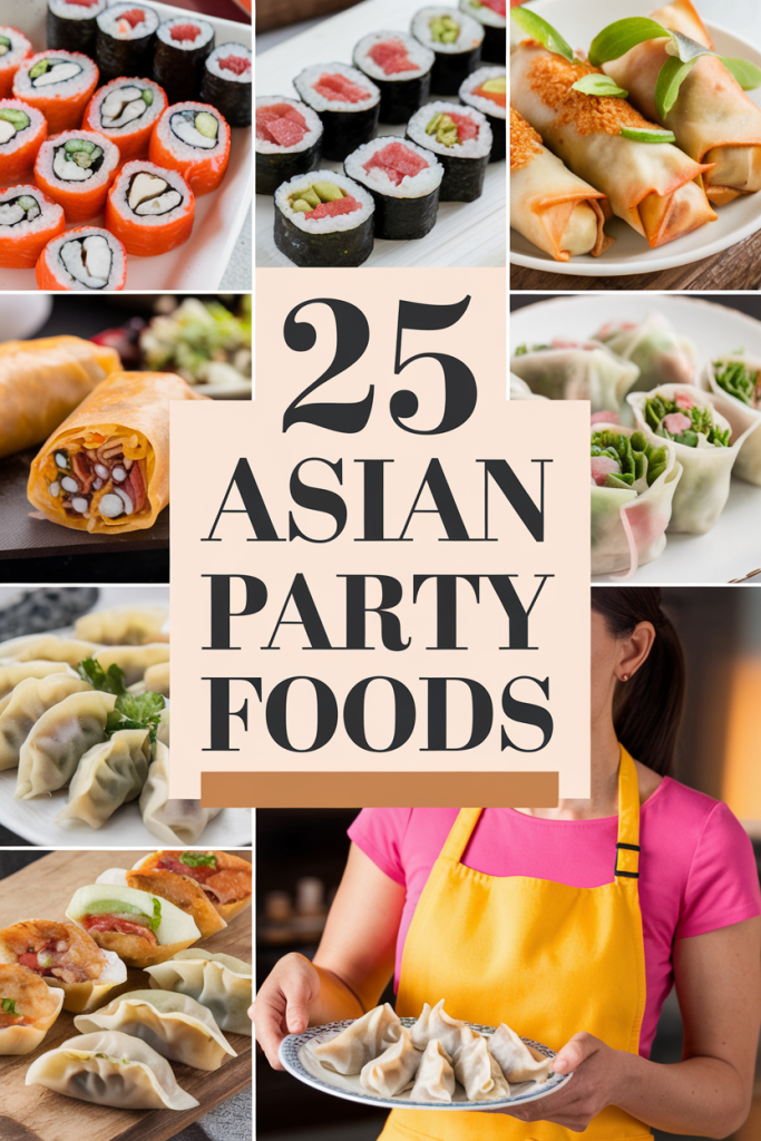 asian party food