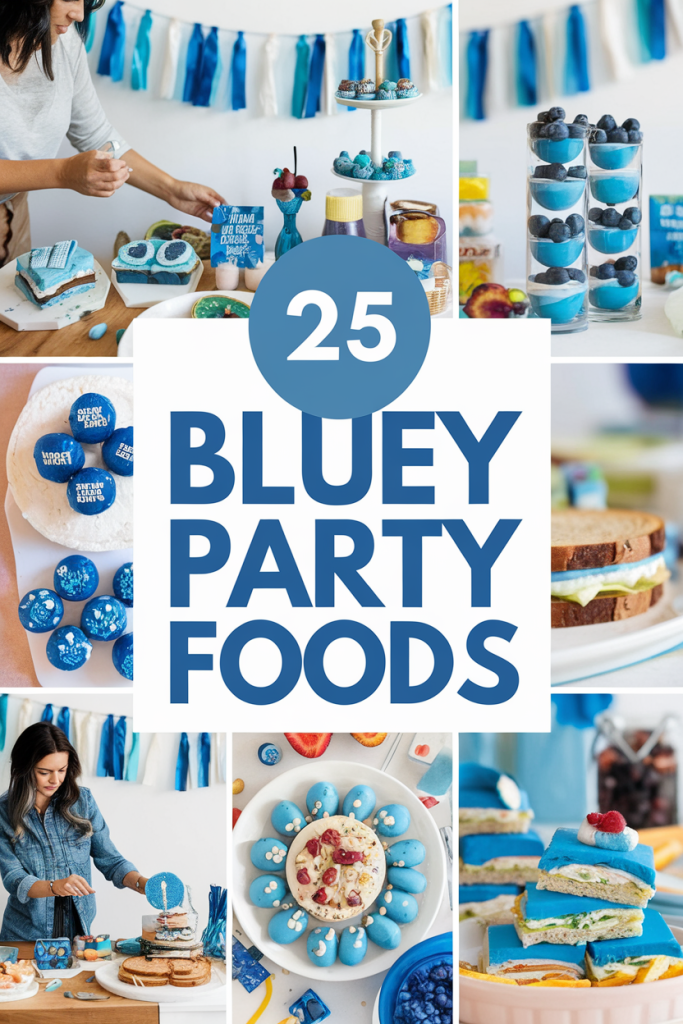 bluey party foods