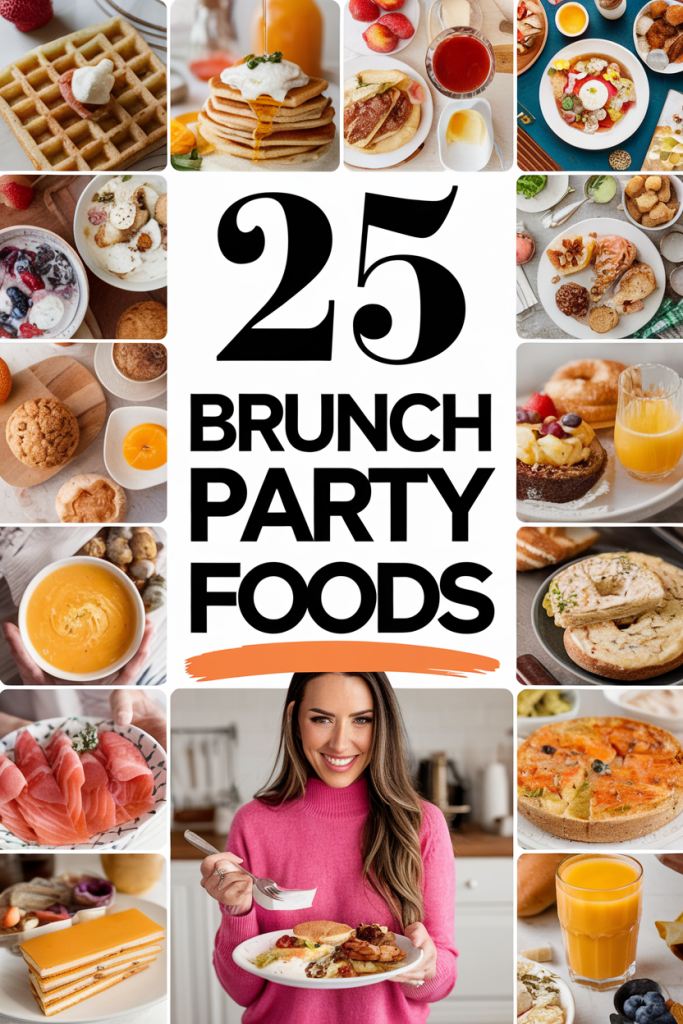 brunch party foods