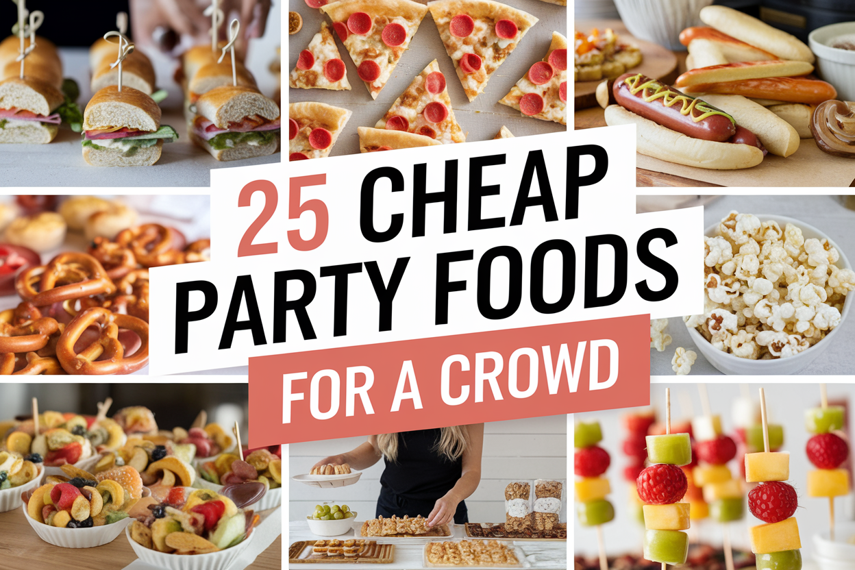 Easy Cheap Party Food For A Crowd