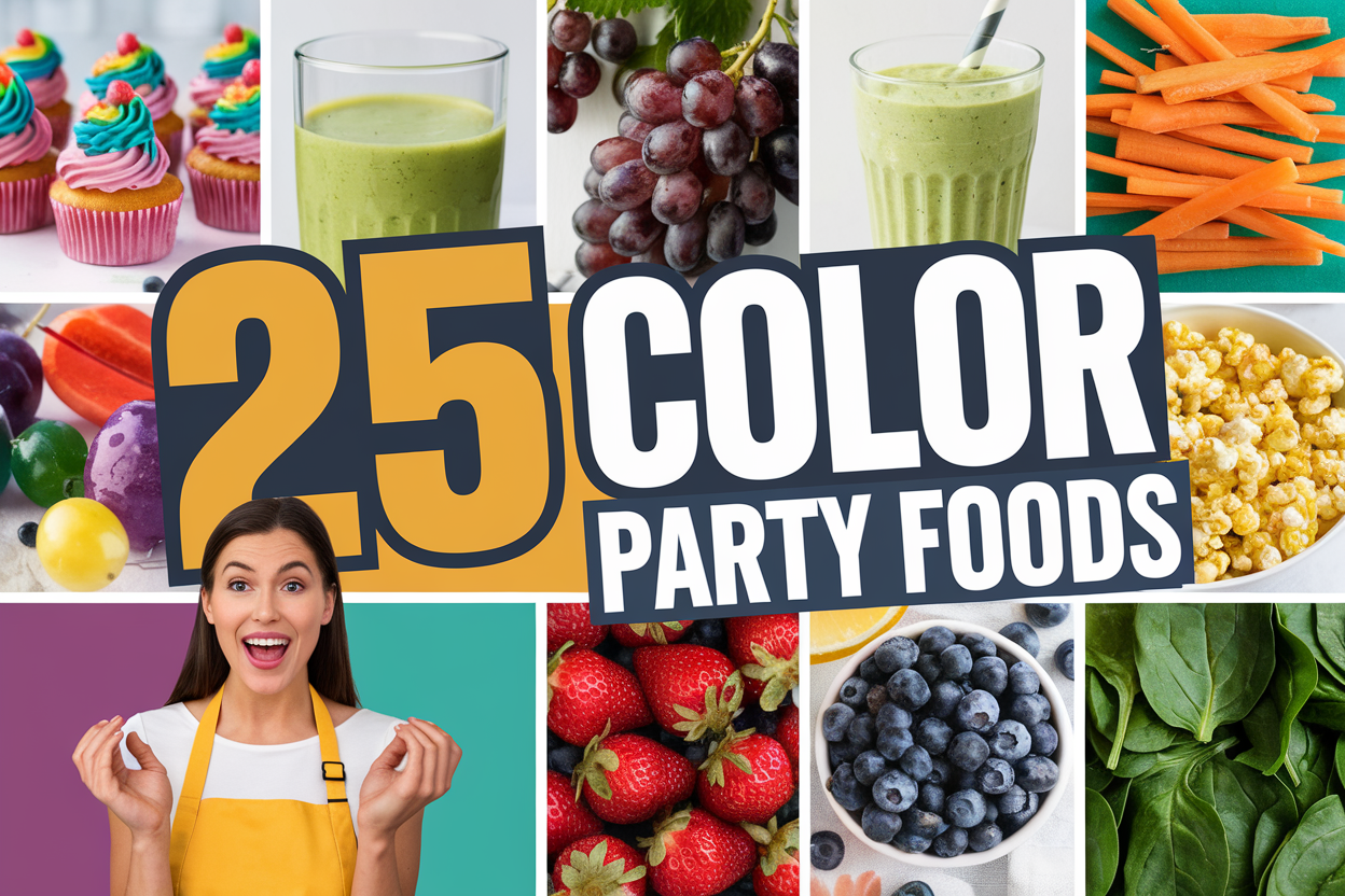 Color Party Food Ideas