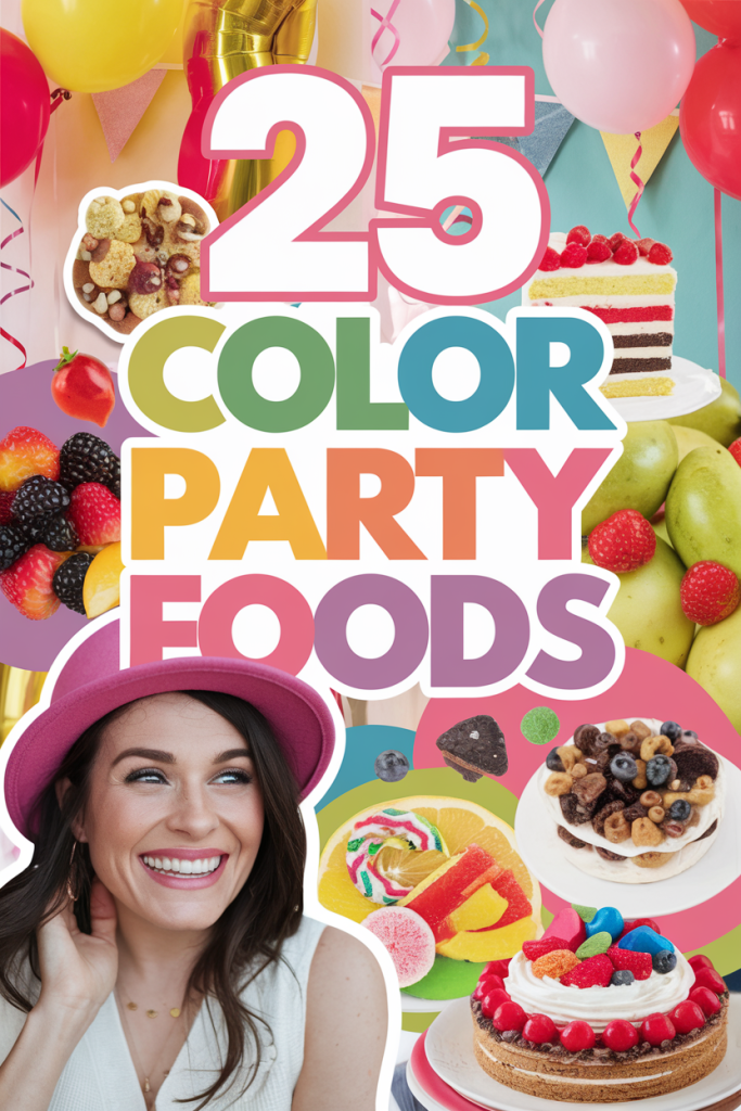 Color Party Food Ideas