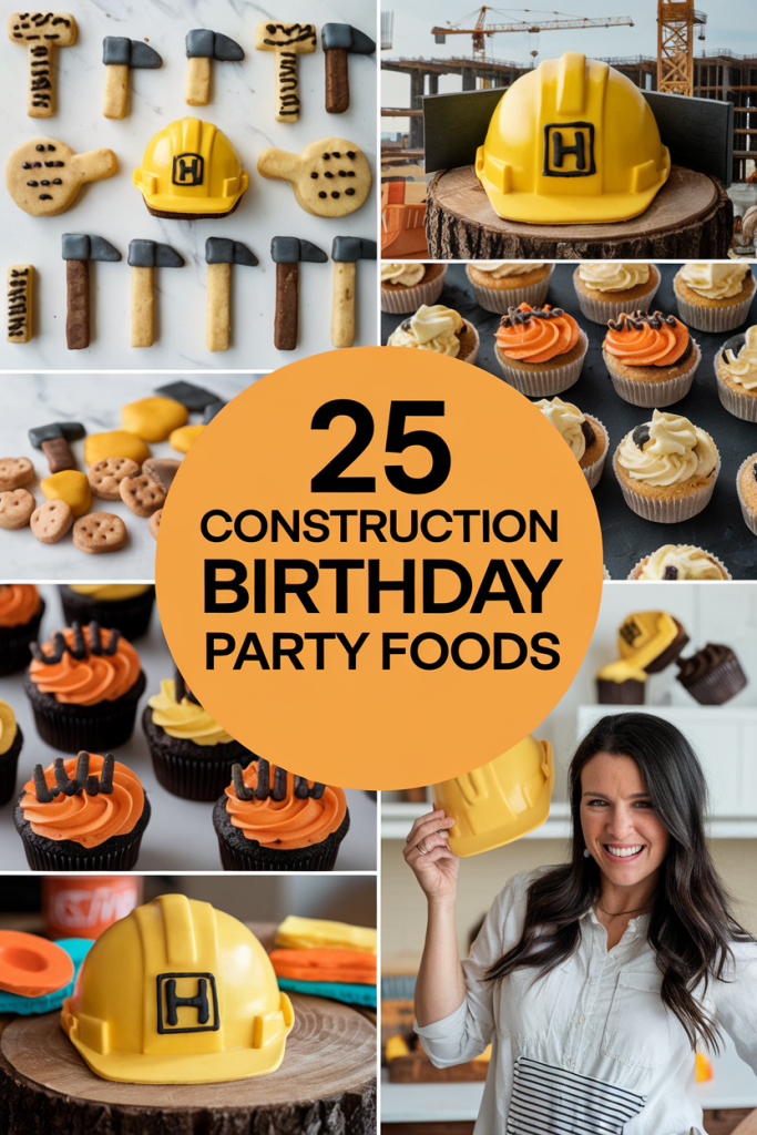 Construction Birthday Party Food Ideas