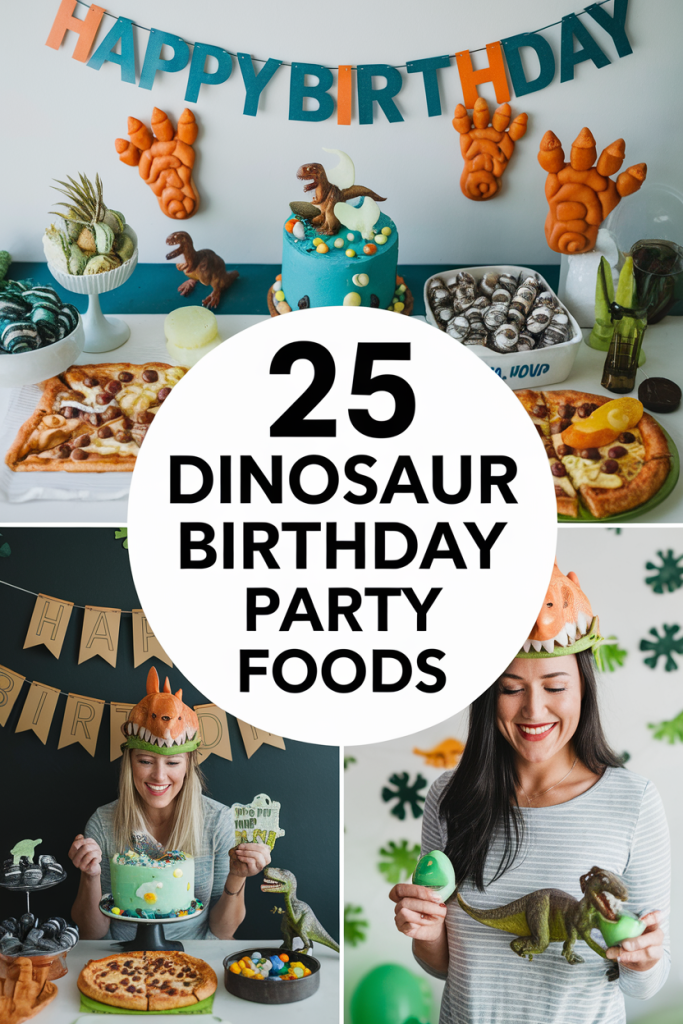 Dinosaur Birthday Party Food Ideas