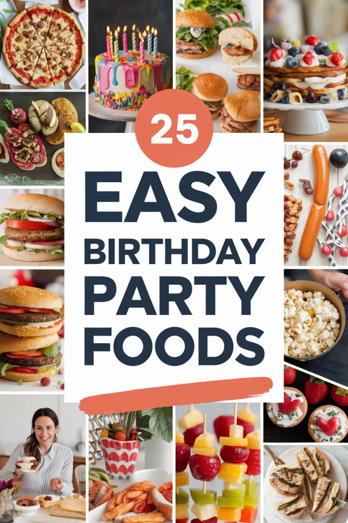 Birthday Party Food Ideas