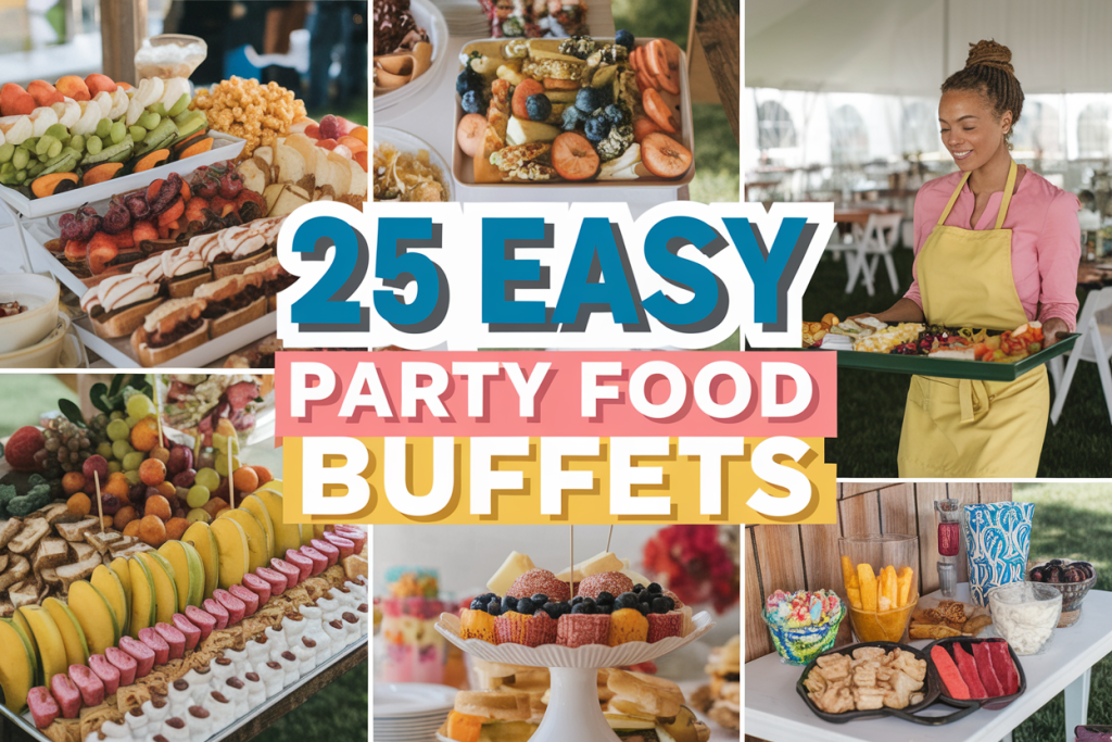 easy party food buffets