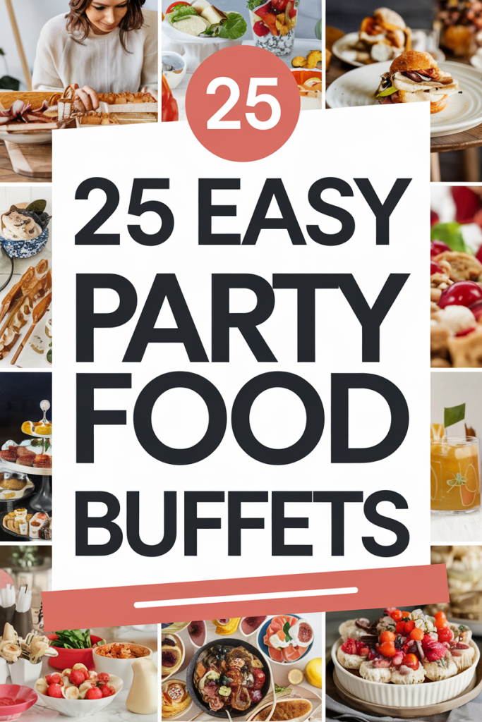 easy party food buffets