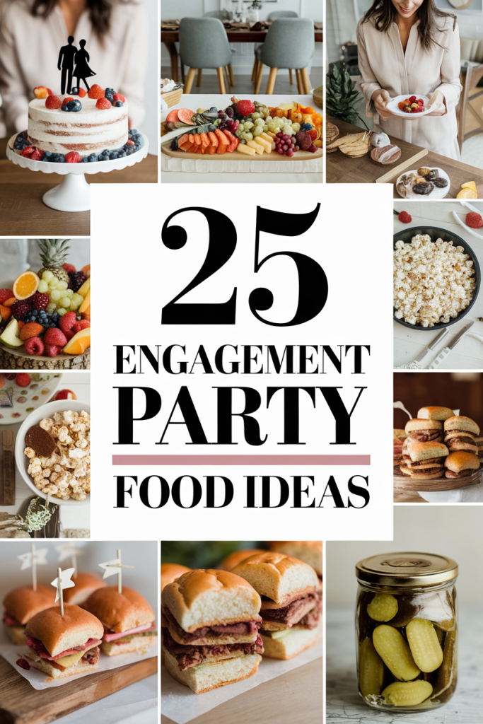 Engagement Party Food Ideas