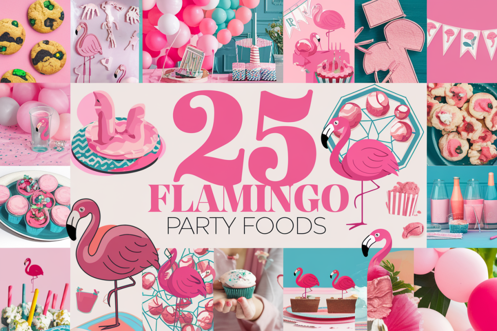 flamingo party foods