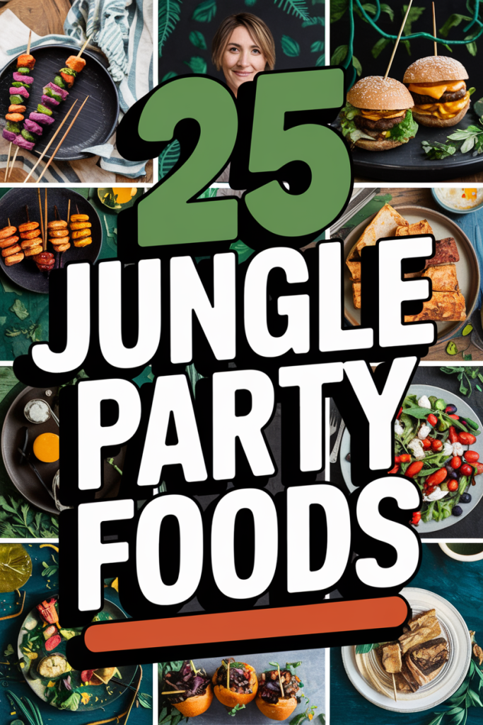 jungle party food