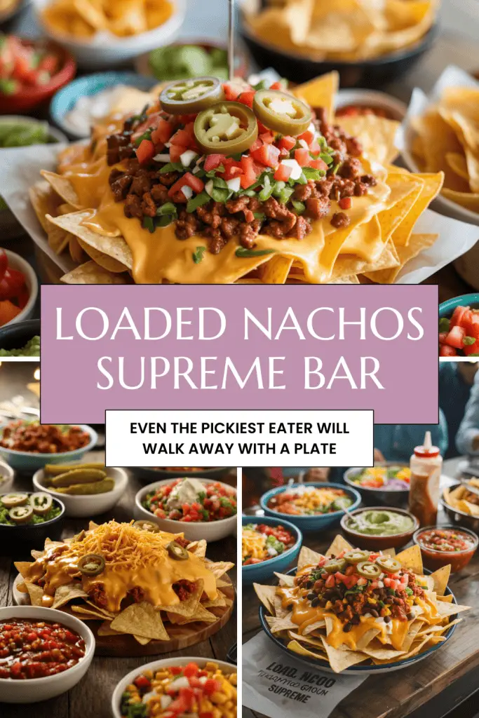 Loaded Nachos Supreme Bar