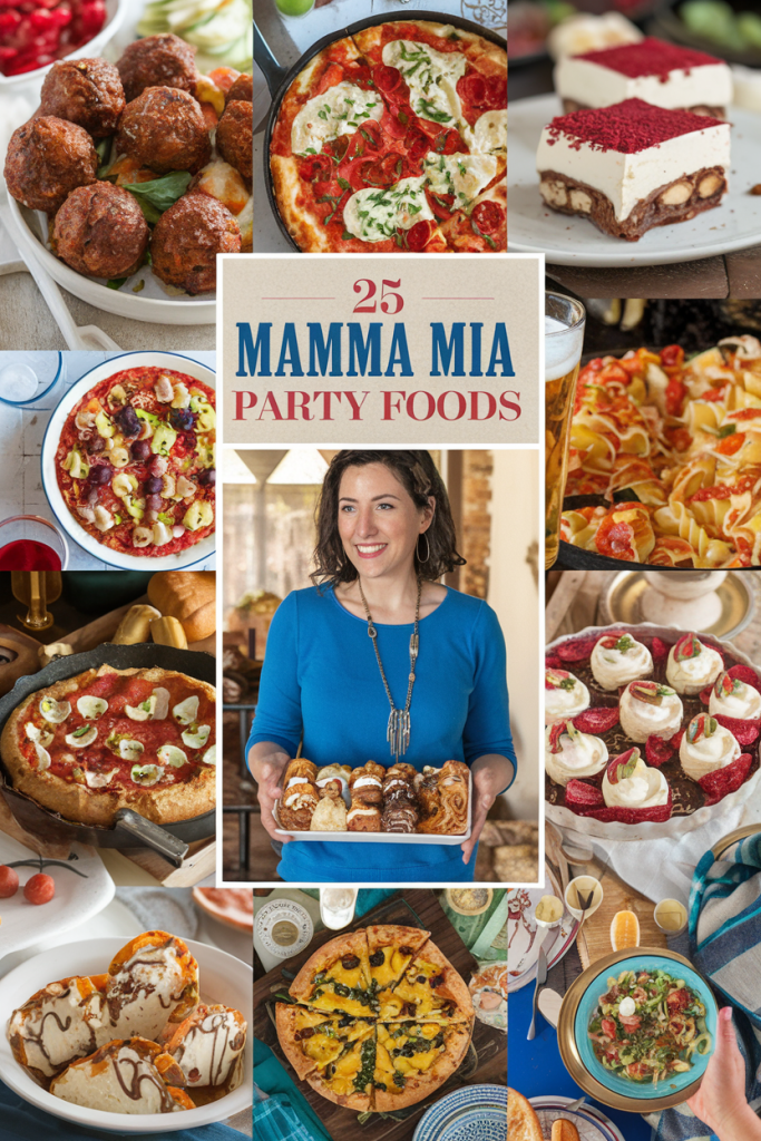 mamma mia party food