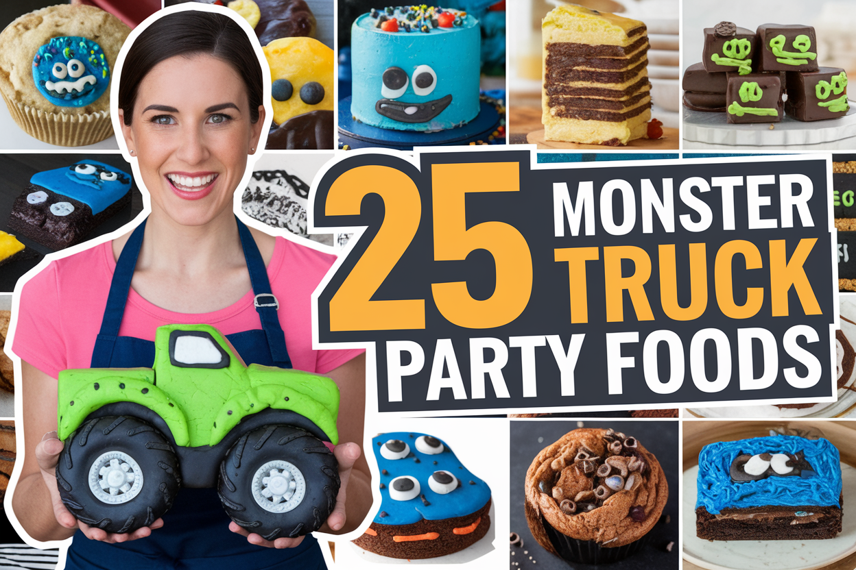 Monster Truck Party Food Ideas