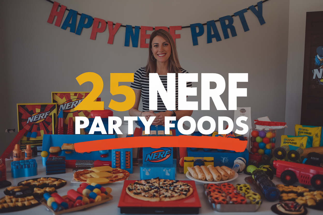 nerf party food