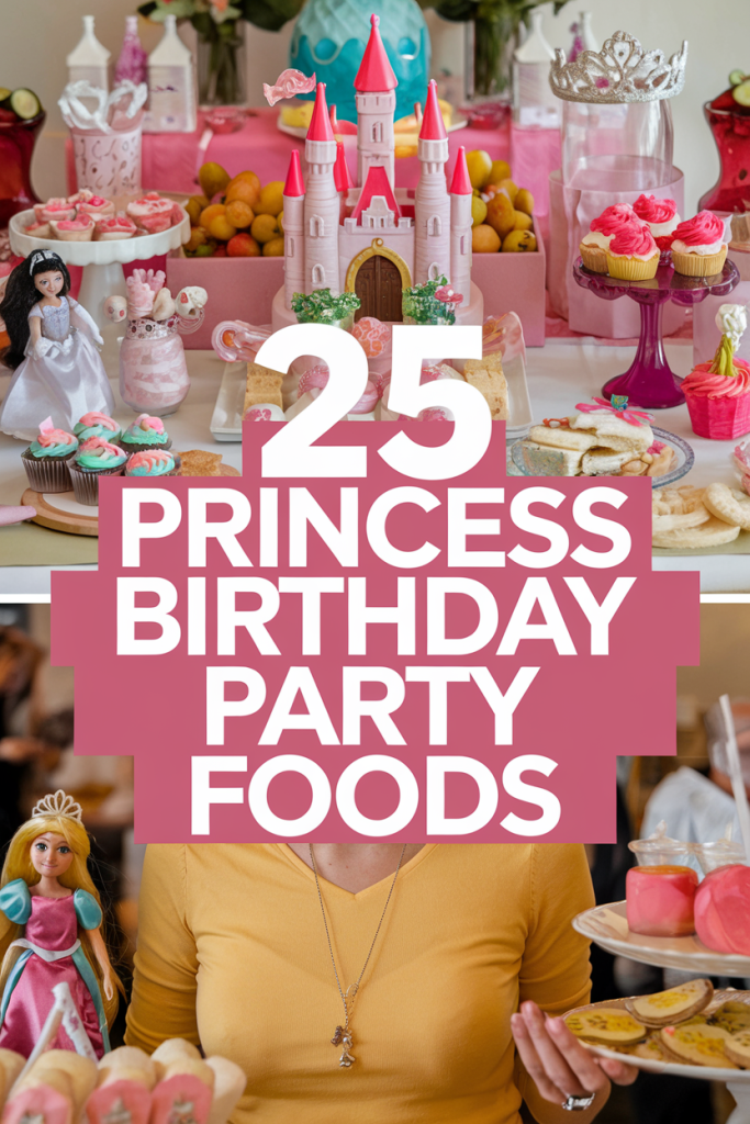 princess birthday party food