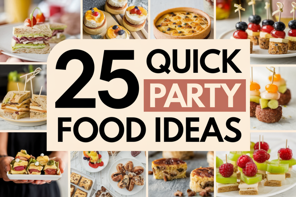 quick party food Ideas