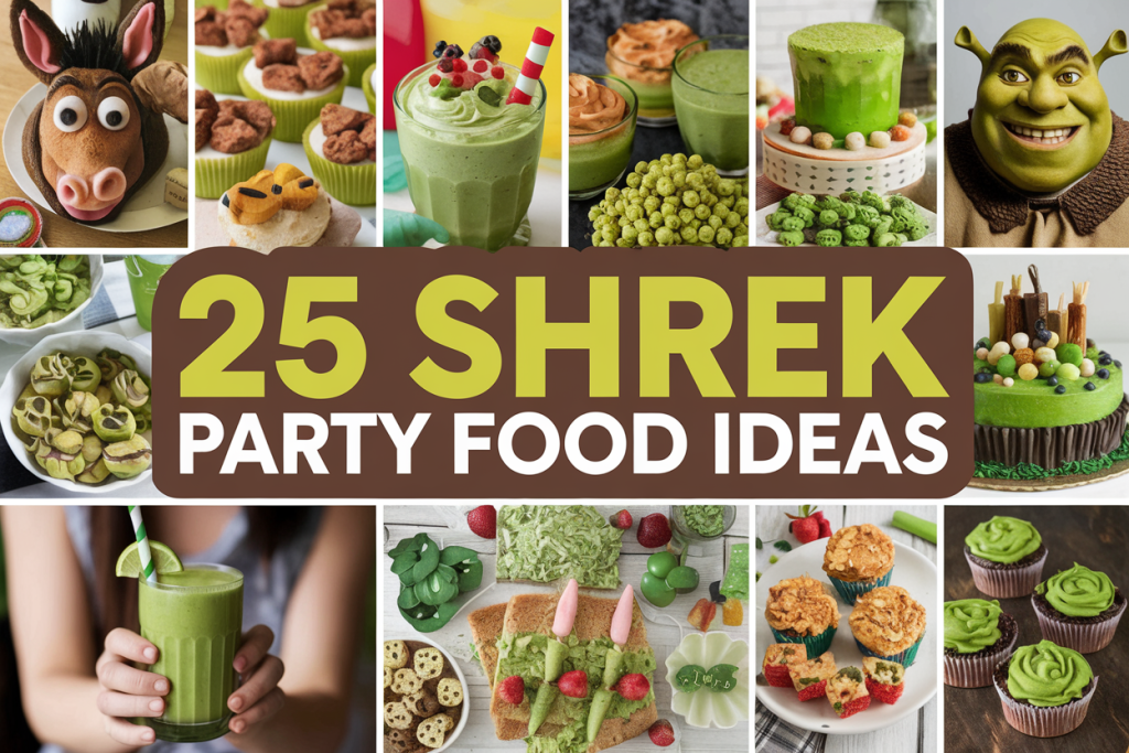 shrek party food